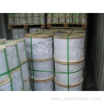 Galvanized Steel Wire Rope 1X7 Used in Construction